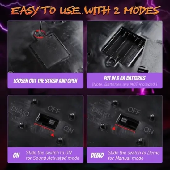 Yescom 15" Animated Halloween Tombstone & Half Skeleton with 6" Zombie Groundbreaker Black image {6}