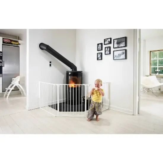 BabyDan Flex Gate - L - White image {3}