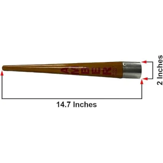 Amber Fight Gear Willow Grip Cone Elevate Your Cricket Game with Precision, Durability & Effortless Application, Perfect Grip Every Time, 14.7 inch image {3}