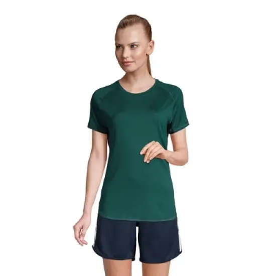 Lands' End School Uniform Women's Short Sleeve Active Gym T-shirt image {5}