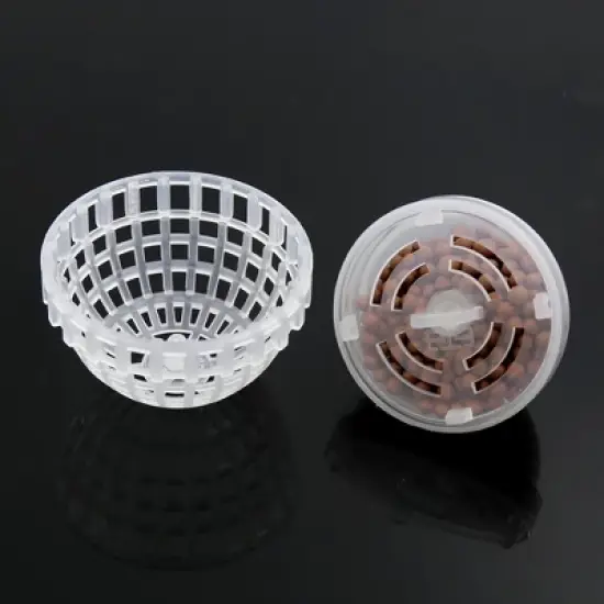 Unique Bargains Plastic Aquarium Shrimp Fish Tank Moss Ball Holder Shaping Decor image {2}