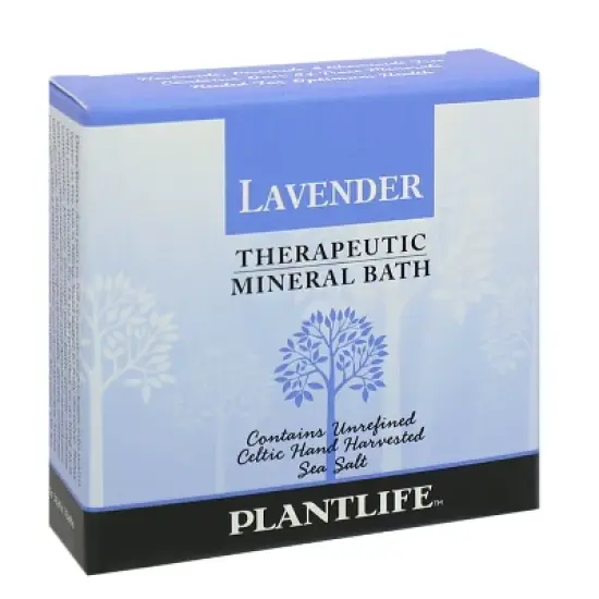 Lavender Bath Salt Soak 3oz | Travel Size Calming Mineral Blend for Relaxation & Stress Relief | Aromatherapy | Plantlife image {2}