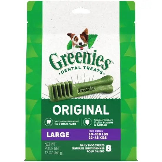Greenies Large Original Chicken Dental Dog Treats image {8}