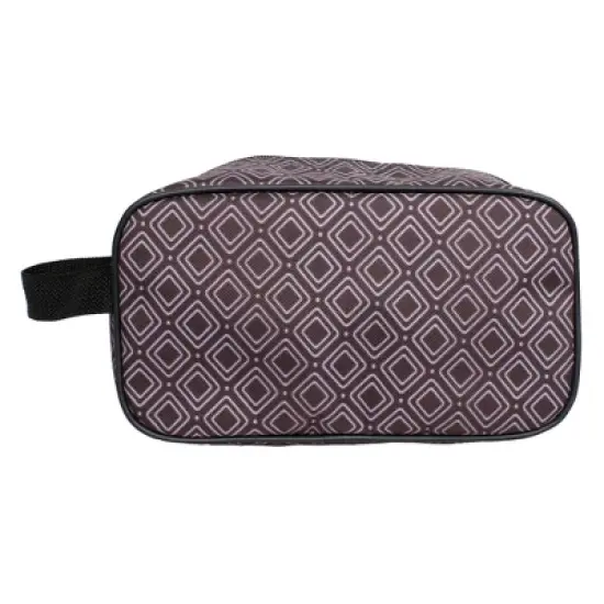 Skyline 4pc Softside Checked Luggage Set - Gray Geo image {12}