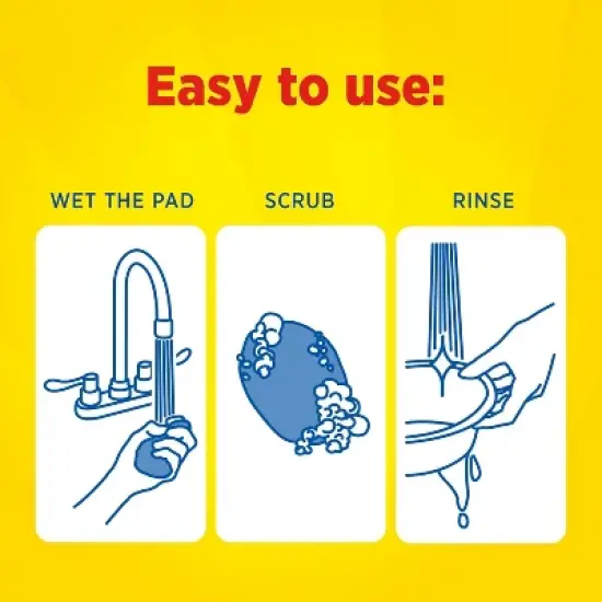 S.O.S. Steel Wool Soap Pads - 50 Count image {1}