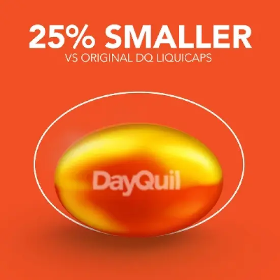 Vicks DayQuil Ultra Concentrated Cold & Flu Medicine Liquicaps - 48ct image {3}