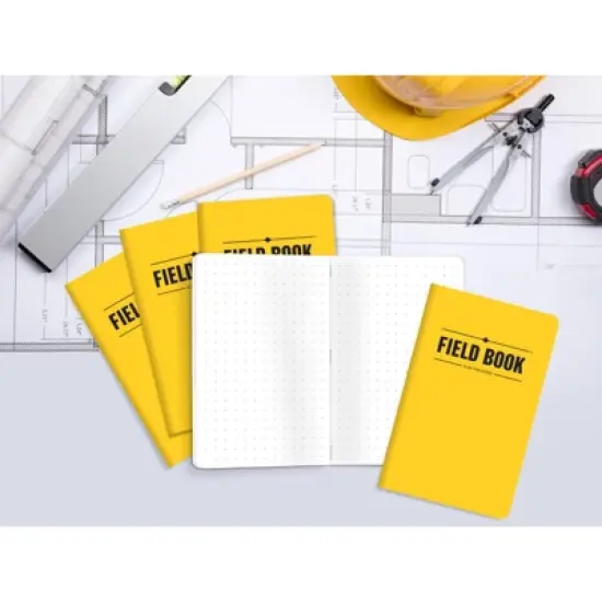 Elan Publishing Company Mini Field Book Set - Dots Text / Yellow Cover image {2}