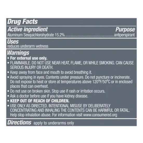 Dove Men+Care 72-Hour Dry Spray Antiperspirant & Deodorant Clean Comfort - 3.8oz/2ct image {3}