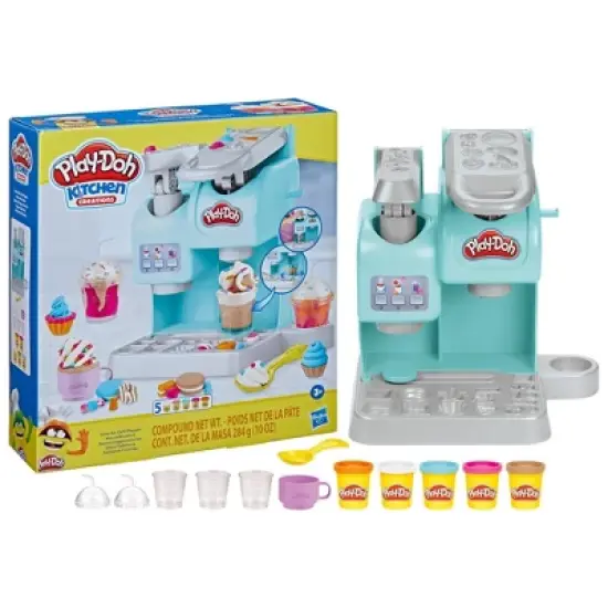 Play-Doh Kitchen Creations Colorful Cafe Kids Kitchen Playset image {2}