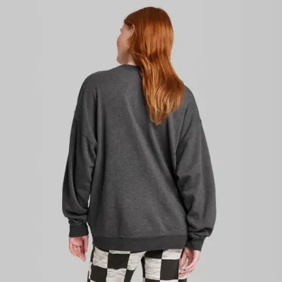 Women's Ascot + Hart Graphic Pullover Sweater - Gray image {2}