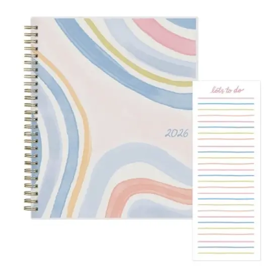 Blue Sky Weekly/Monthly Month Planning Calendar 7"x9" with List Pad Kendrice image {12}