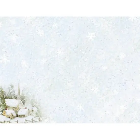 18ct Lang Assorted Snowy Scene Boxed Holiday Greeting Cards image {4}