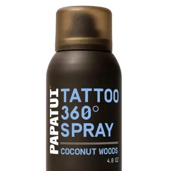 Papatui Paraben-Free Protect and Brighten Vitamin E Tattoo Spray - Coconut Woods - 4oz image {12}