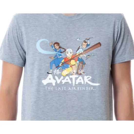 Nickelodeon Mens' Avatar The Last Airbender Character Sleep Pajama Set Multicolored image {1}