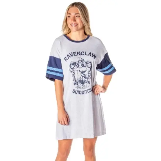 Harry Potter Women's All Houses Nightgown Pajama Shirt Dress image {4}