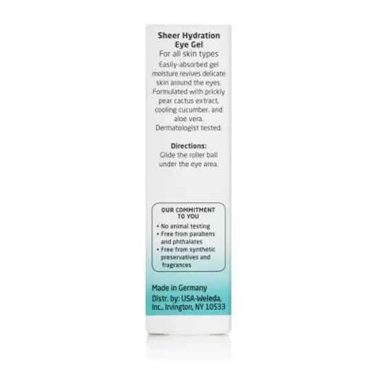 Weleda Sheer Hydration Eye Gel - 0.34 fl oz image {3}