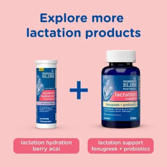 Mommy's Bliss Lactation Hydration Drink Tablets - Lemon Lime - 10ct image {6}