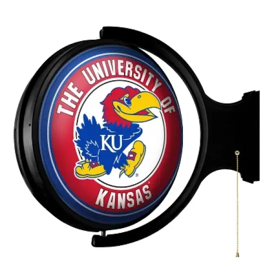 University Original Round Rotating Lighted Wall Sign image {37}