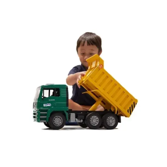 Bruder MAN Tip Up Construction  Dump Truck  image {4}