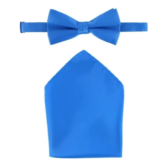 CTM Men's Classic Bow Tie and Pocket Square image {10}