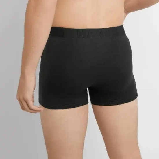 Hanes Premium Men's Explorer Trunks 2pk - Brown/Black image {3}