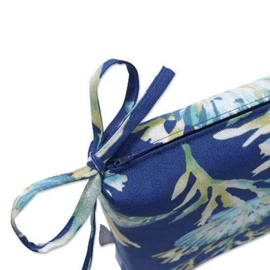 Daytrip Pacific Outdoor Bench Cushion Blue - Pillow Perfect image {2}