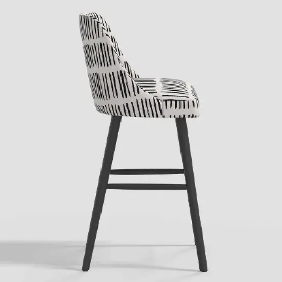 Geller Modern Counter Height Barstool in Patterns - Threshold&trade; image {3}