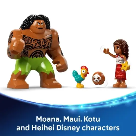 LEGO Disney Moana 2 Kakamora Barge Kids Toy 43258 image {5}