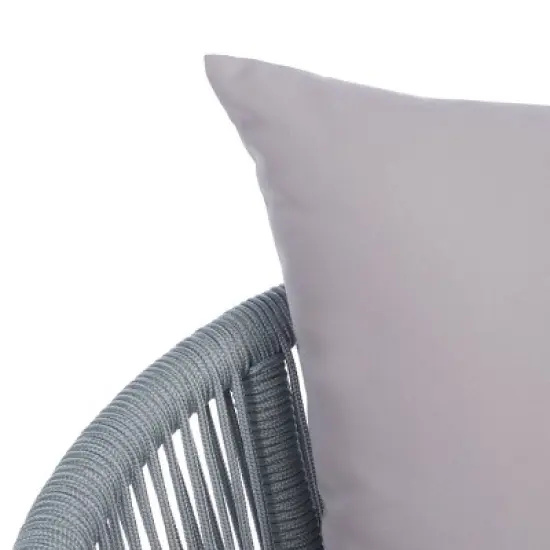 Belmi 4pc Rope Living Set - Gray - Safavieh image {4}