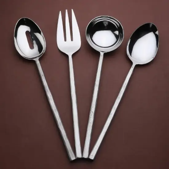 Inox Artisans Jason Hostess Serving 4 Pc. Set image {3}