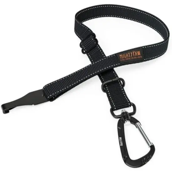 Mighty Paw Chew-Proof Dog Seat Belt | Latch Bar Clip + Carabiner, 850+ lbs image {3}