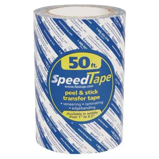 Fastcap  Double Sided Tape,16 11/16 yd L,6 1/2" W STAPE.6.5"X50' image {1}