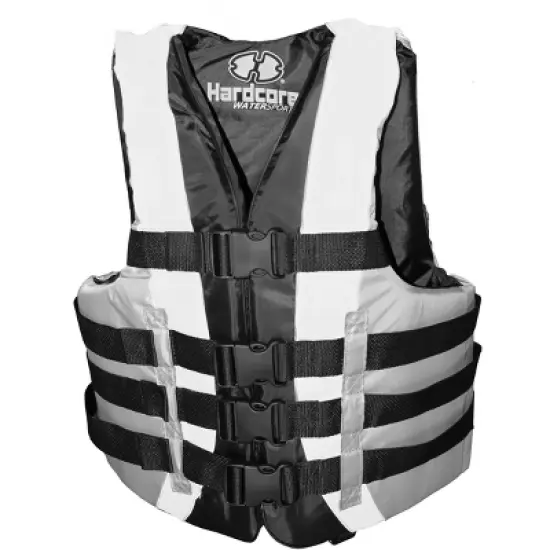 High-Performance Hardcore Adult Life Vest | USCG Approved Safety Flotation Device | Fully Enclosed and Designed for Max Visibility image {10}