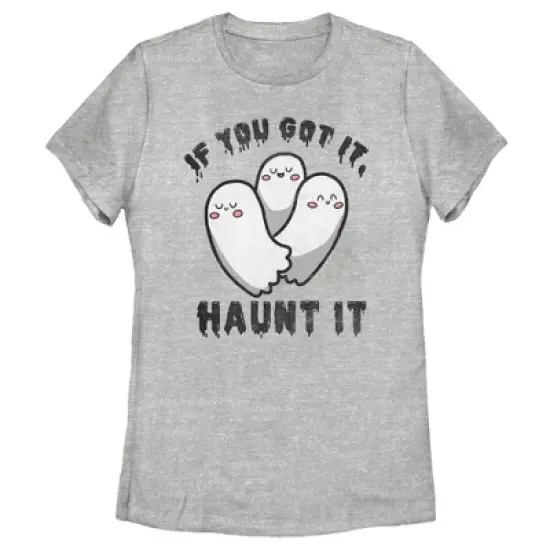 Women's Lost Gods Halloween If You Got it Haunt It T-Shirt image {3}