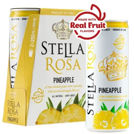 Stella Rosa Pineapple Wine - 2pk/250ml Cans image {2}