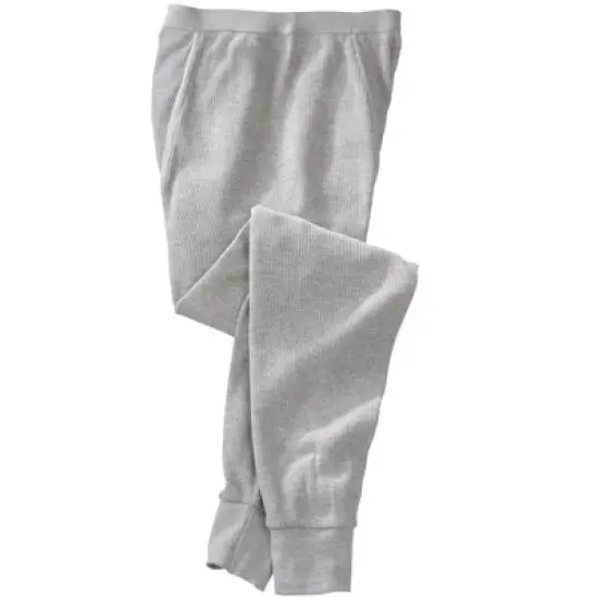 KingSize Men's Big & Tall Heavyweight Thermal Waffle Pants image {6}