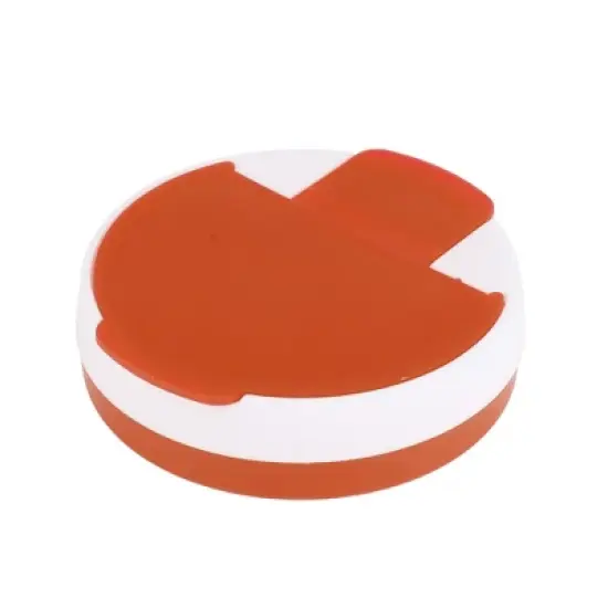 Unique Bargains 4 Grids Circular Rotating Pill Case 1 Pc image {9}