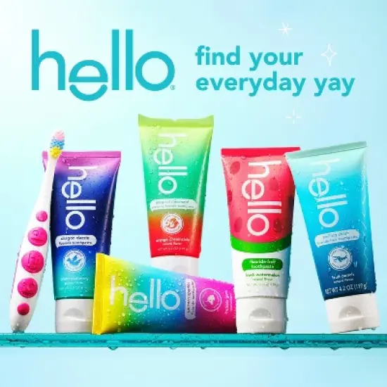 hello Kids' Unicorn Sparkle Bubble Gum Fluoride Toothpaste - 4.2oz image {6}