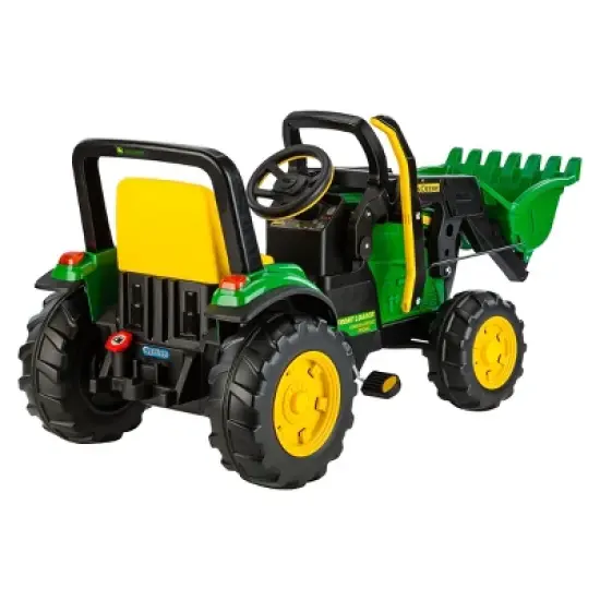 Peg Perego John Deere Front Loader - Green image {2}