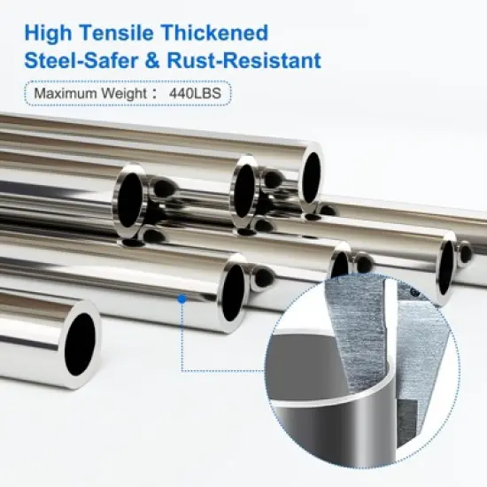 GustoWave 10FT 12FT 14FT 16FT Trampoline with Safety Enclosure & Ladder - Recreational Trampolines for Kids/Adults, ASTM Certified Outdoor Bounce image {2}