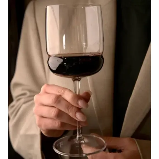 Luigi Bormioli Grandioso Cabernet/Merlot 22 oz. Wineglass, Set of 4, Titanium Reinforced Stem, Made of SON-hyx Crystal, Made in Italy image {3}