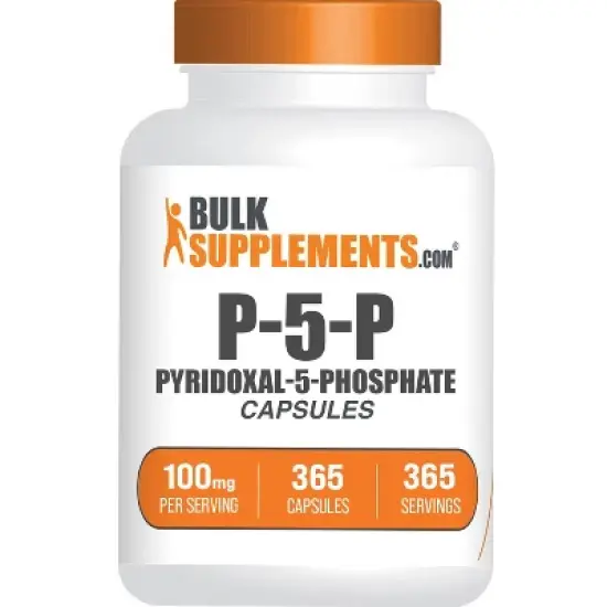 BulkSuppelements Pyridoxal-5-Phosphate (P5P) Capsules image {4}