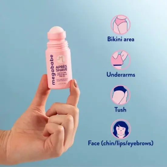 Megababe Apres Shave Hair Treatment - Trial Size - 1.7 fl oz image {2}