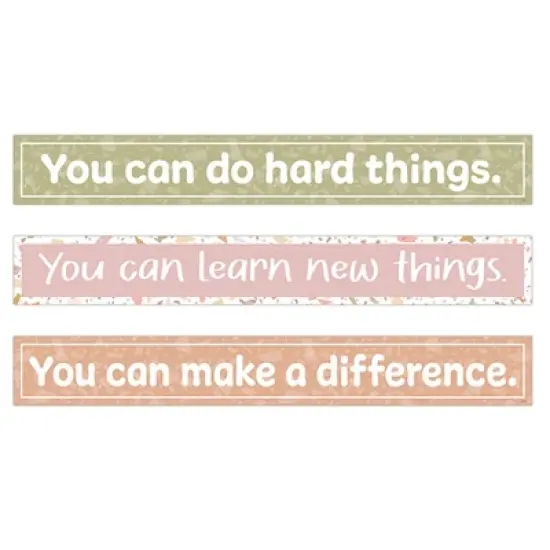 Teacher Created Resources&reg; Terrazzo Tones Believe You Can Mini Bulletin Board Set, 15 Pieces image {2}