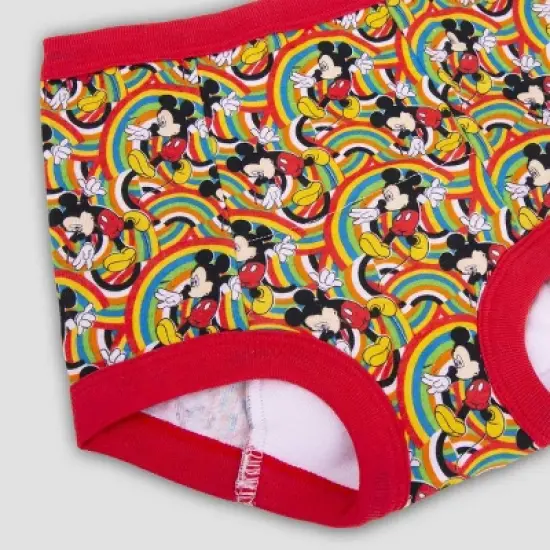 Toddler Boys' Mickey Mouse 6pk Training Underwear image {4}