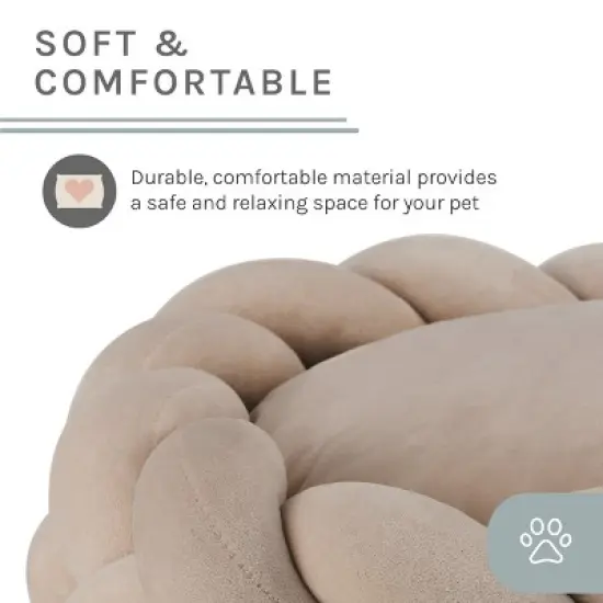 Sam's Pets Ivy 20'' Dog Bed in Beige image {8}