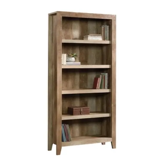 71" Dakota Pass 5 Shelf Bookcase Craftsman Oak - Sauder image {1}