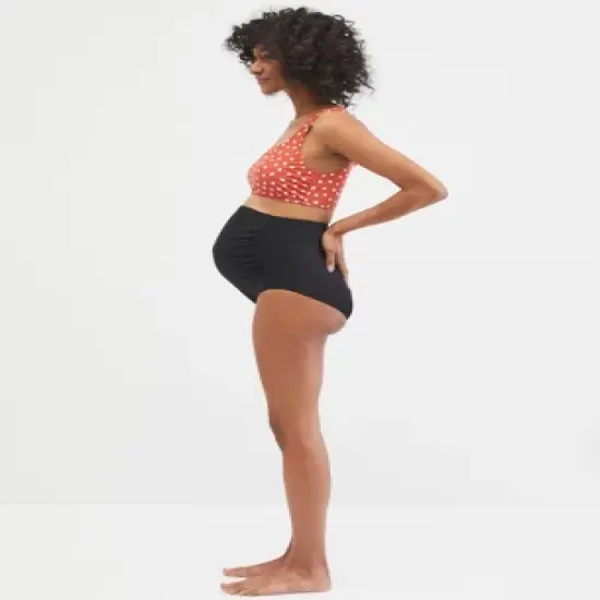 Beach Bump&trade; High Waist Bikini Bottom UPF 50+ | Motherhood Maternity image {8}