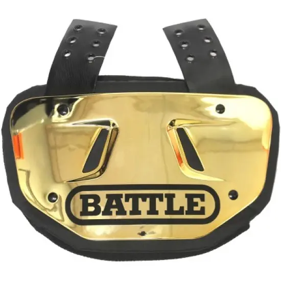 Battle Sports Adult Chrome Protective Football Back Plate image {3}
