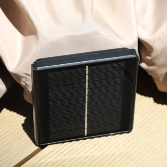 15' x 9' Rectangular Lit Outdoor Patio Market Umbrella with Extra Large Base and Sand Bags - Captiva Designs image {8}